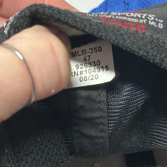 Team MLB Canada Toronto Blue Jays Cap Adjustable hook and loop Youth - Picture 9 of 9